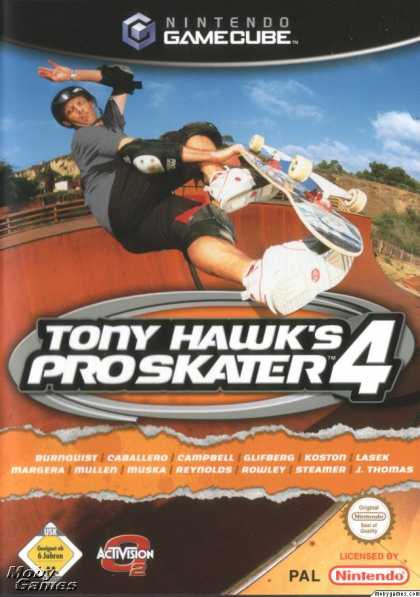 GameCube Games - Tony Hawk's Pro Skater 4