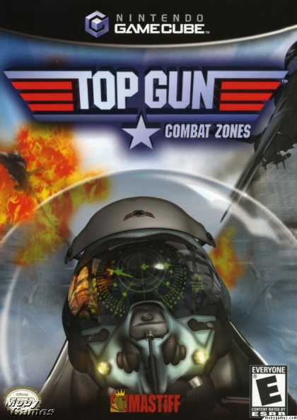 GameCube Games - Top Gun: Combat Zones