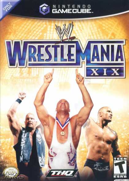 GameCube Games - WWE Wrestlemania XIX