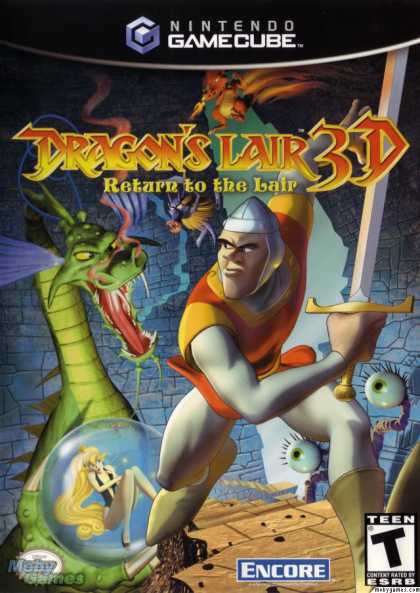 GameCube Games - Dragon's Lair 3D: Return to the Lair