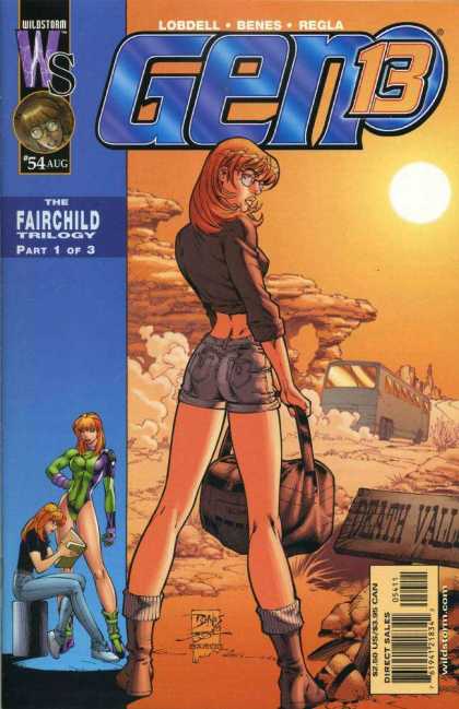 Gen13 54 - Fairchild Trilogy - Part 1 Of 3 - Death Valley - Girl - Bus - Ed Benes