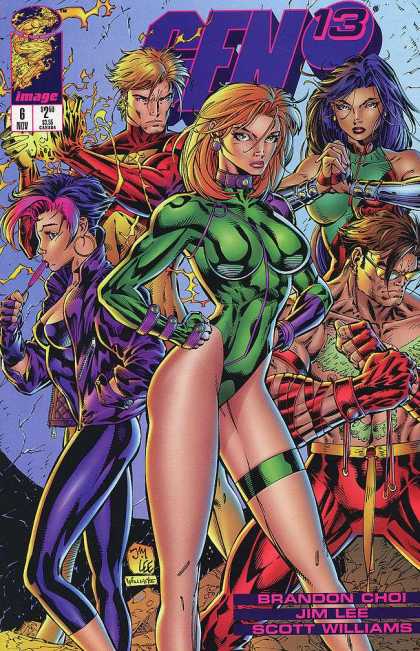 Gen13 6 - Super Heros - Justice League - Crime Punishers - Crime Stopers - Mutans - Jim Lee, Scott Williams