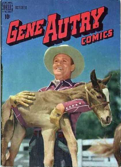 Gene Autry Comics 20 - Colt - Blue Skies - Horse Farming - Cowboy - Ranch