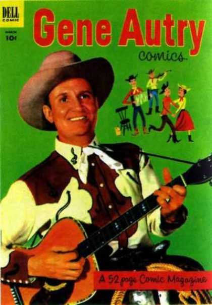 Gene Autry Comics 73 - Guitar - County - Music - Dance - Cowboy Hat