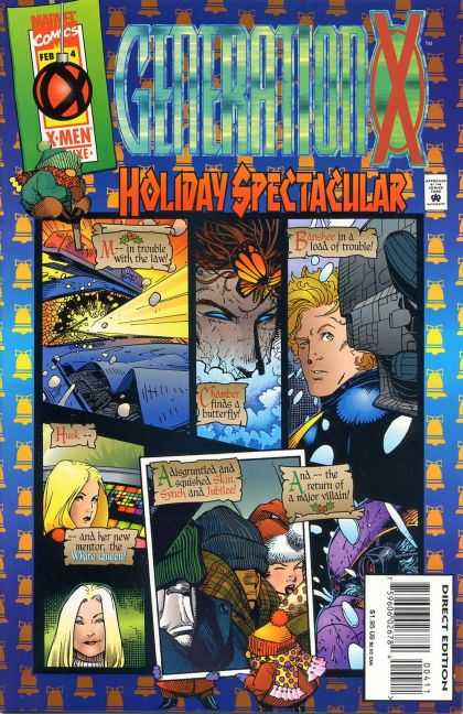 Generation X 4 - Holiday Spectacular - Butterfly - Santa Hat - Ornament - Return Of A Major Villian - Chris Bachalo, Mark Buckingham