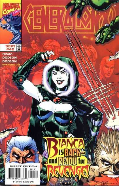 Generation X 42 - Hama - Dodson - Marvel - Bianca Is Back - Ready For Revenge - Terry Dodson