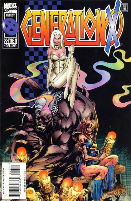 Generation X 6 - Gold - Hair - Smoke - Candle - Chris Bachalo, Mark Buckingham