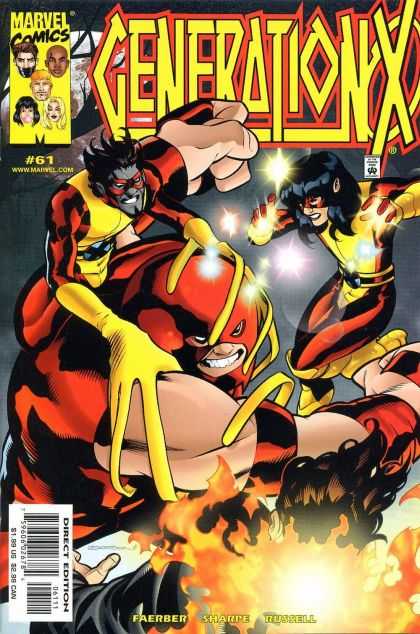 Generation X 61 - Marvel Comics - Explosion - Faeber - Sharpe - Russell - Terry Dodson