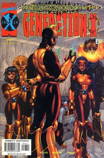 Generation X 67 - Shockwave - Ellis - Woods - Rugh - Marvel Comics - Arthur Adams