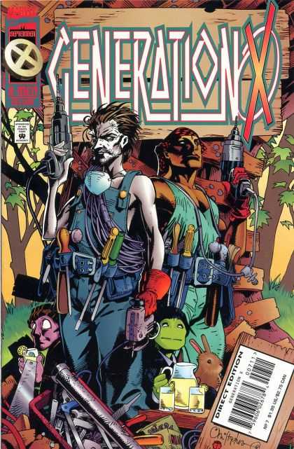 Generation X 7 - Marvel - Power Tools - Trees - Tree House Background - Lemonade - Chris Bachalo