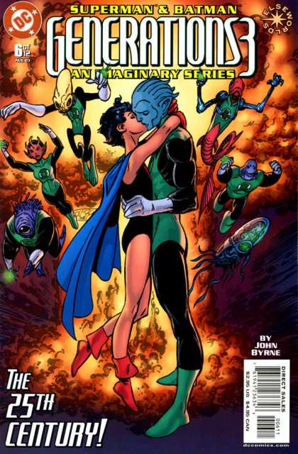 Generations 3 6 - Dc - Elseworlds - Kiss - Cape - 6 Of 12