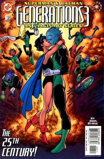 Generations 3 6 - Dc - Elseworlds - Kiss - Cape - 6 Of 12