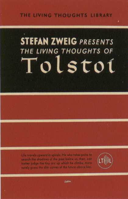George Salter's Covers - The Living Thoughts of Tolstoi