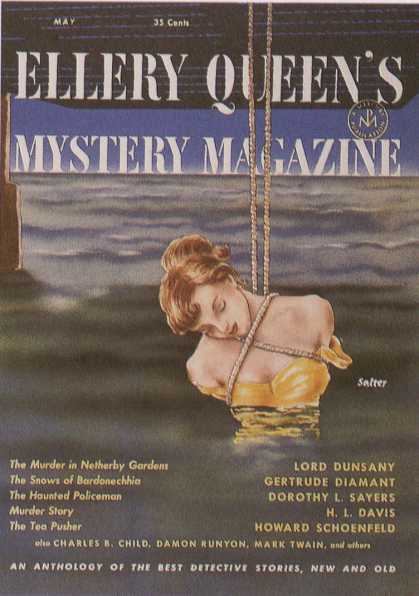 George Salter's Covers - Ellery Queen's Mystery Magazine