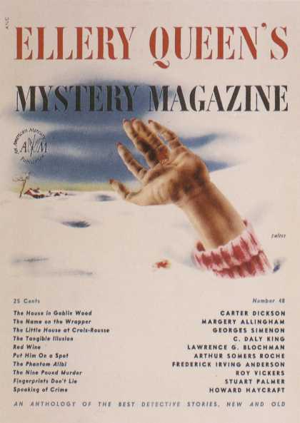 George Salter's Covers - Ellery Queen's Mystery Magazine