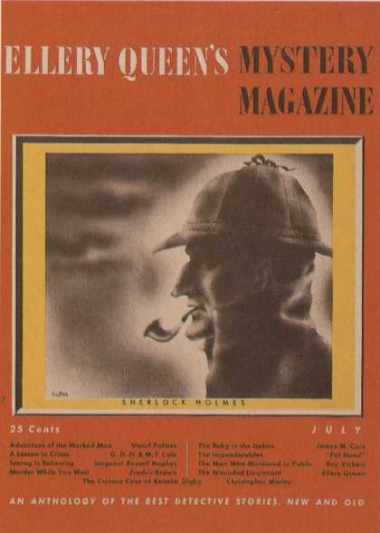 George Salter's Covers - Ellery Queen's Mystery Magazine