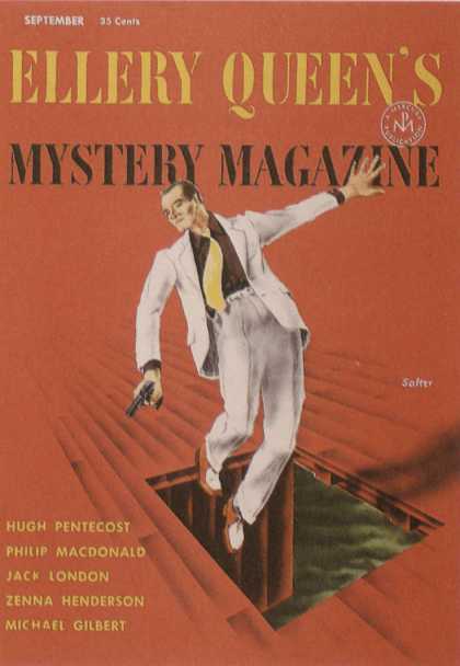 George Salter's Covers - Ellery Queen's Mystery Magazine