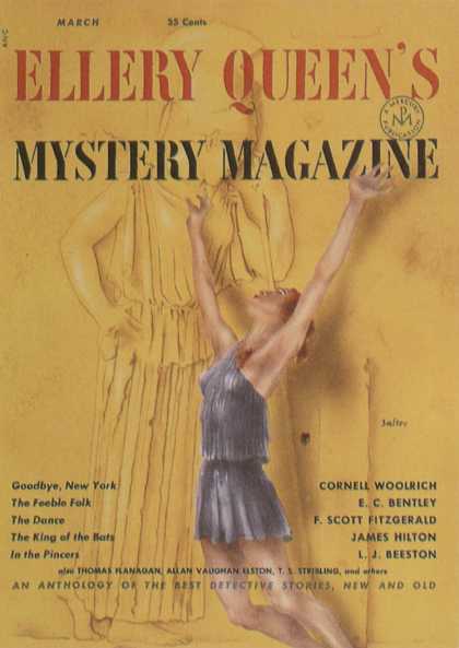 George Salter's Covers - Ellery Queen's Mystery Magazine