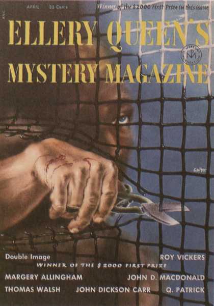 George Salter's Covers - Ellery Queen's Mystery Magazine