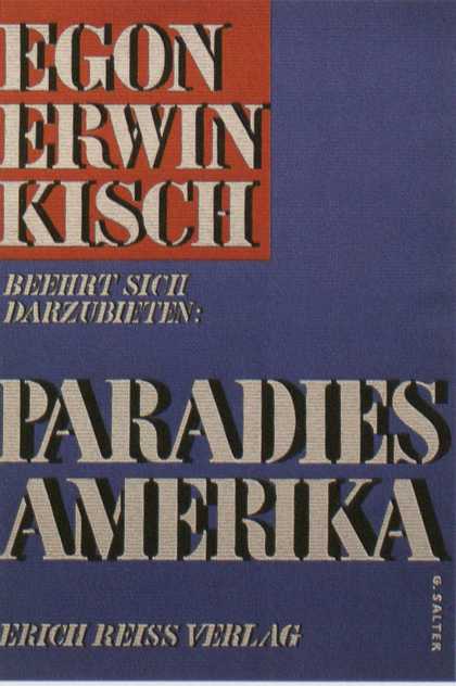 George Salter's Covers - Paradie Amerika - Paradiese America