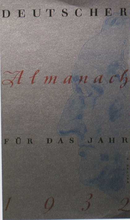 George Salter's Covers - Almanach fï¿½r das Jahr 1932