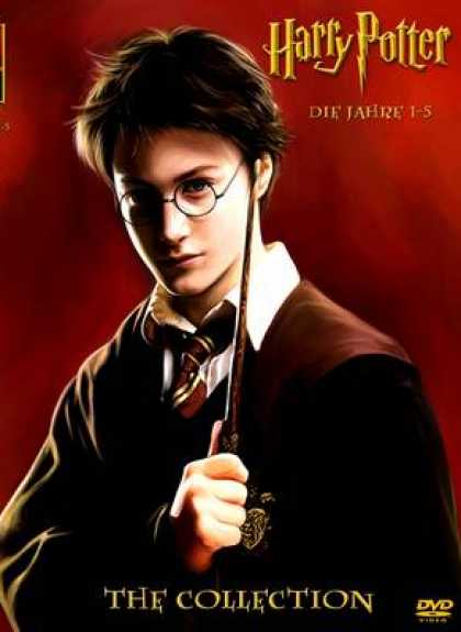German DVDs - Harry Potter 1-5 Collection