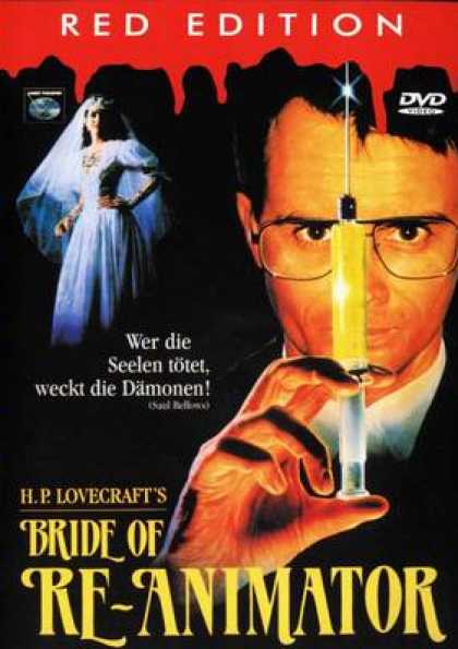 German DVDs - Bride Of Re-Animator