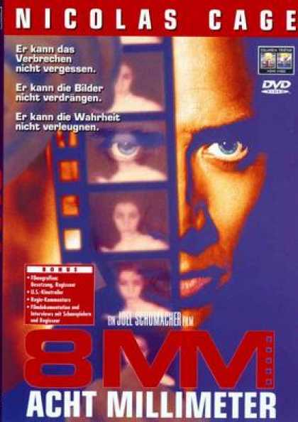German DVDs - 8mm - Acht Millimeter