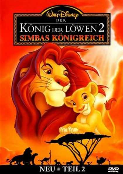 German DVDs - The Lion King 2 Simbas Pride