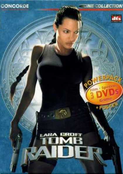 German DVDs - Tomb Raider Lara Croft Powerpack