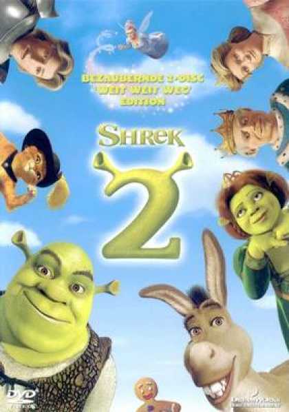 German DVDs - Shrek 2