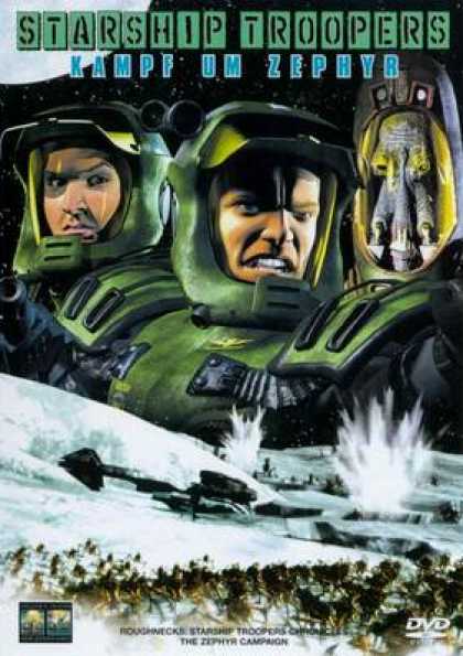German DVDs - Starship Troopers Battle Zephyr