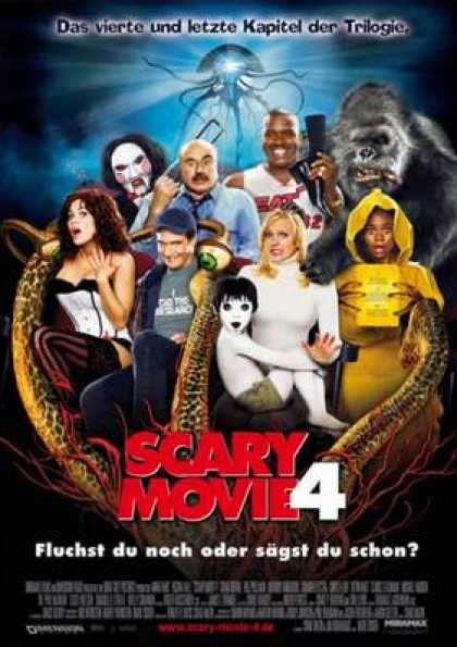 German DVDs - Scary Movie 4 (2006) GERMAN R2 COLLECTION