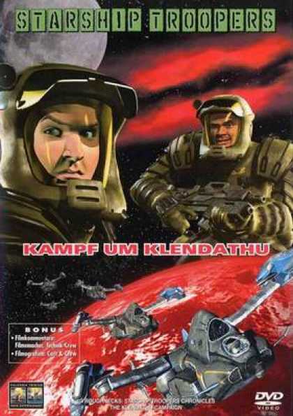 German DVDs - Starship Troopers Battle Klendathu