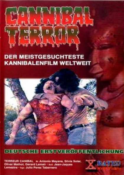 German DVDs - Cannibal Terror 2