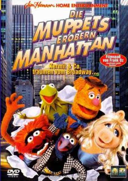 German DVDs - The Muppets In Manhattan