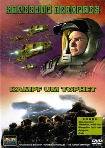 German DVDs - Starship Troopers Battle Tophet
