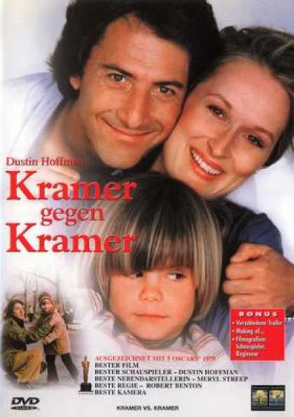 German DVDs - Kramer Gegen Kramer