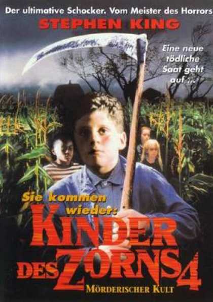 German DVDs - Children Of The Corn 4