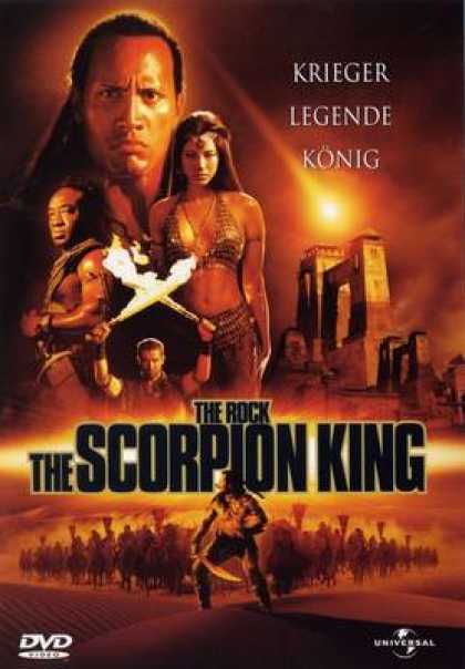 German DVDs - The Scorpion King