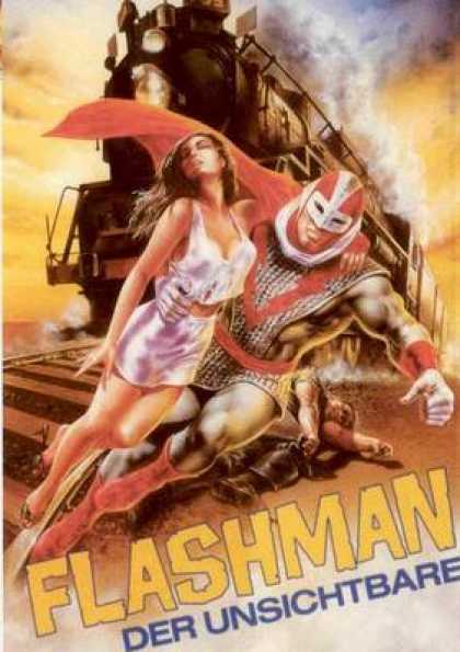 German DVDs - The Invisible Flashman