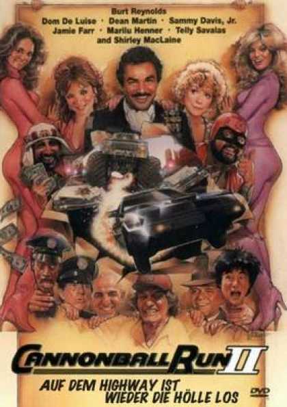 German DVDs - The Cannonball Run 2