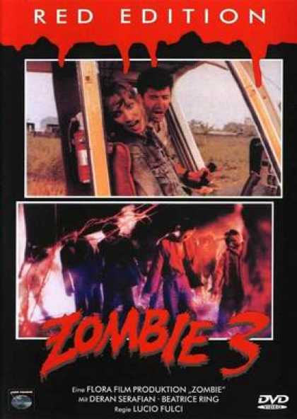 German DVDs - Zombie 3 Red