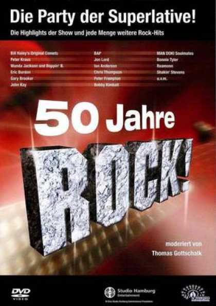 German DVDs - 50 Years Of Rock