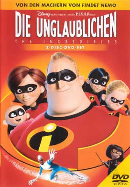 German DVDs - Die Unglaublichen