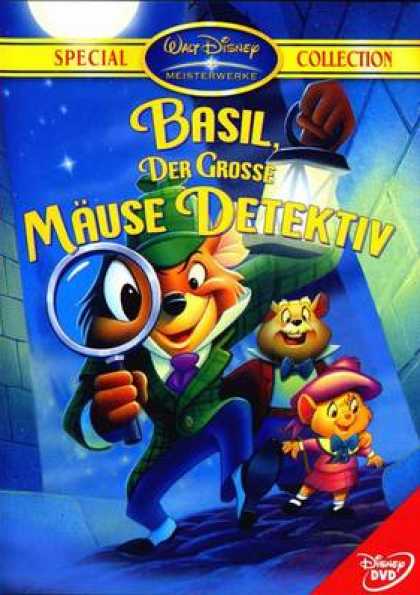 German DVDs - Basil The Great Mouse Detective