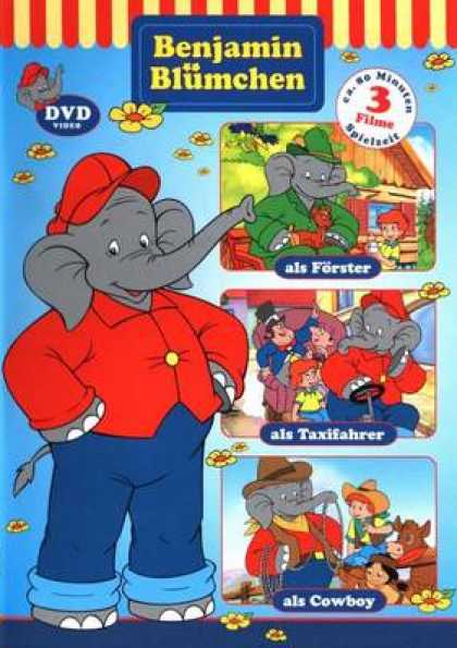 German DVDs - Benjamin The Elephant Vol 1