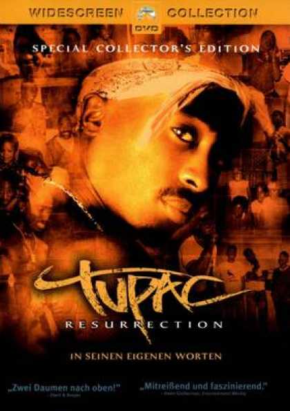 German DVDs - Tupac Resurrection