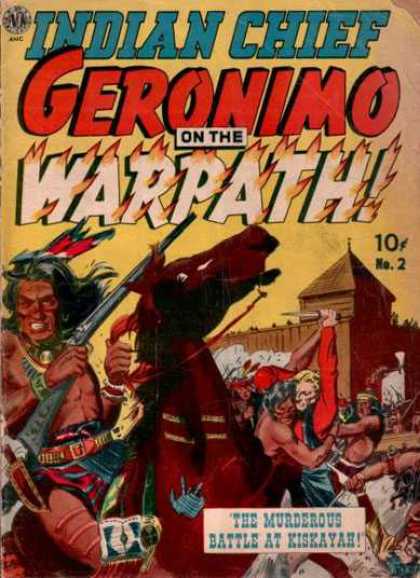 Geronimo 2 - Indian - Warpath - Chief - Battle - Kiskayah