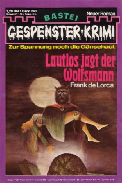 Gespenster-Krimi - Lautlos jagt der Wolfsmann